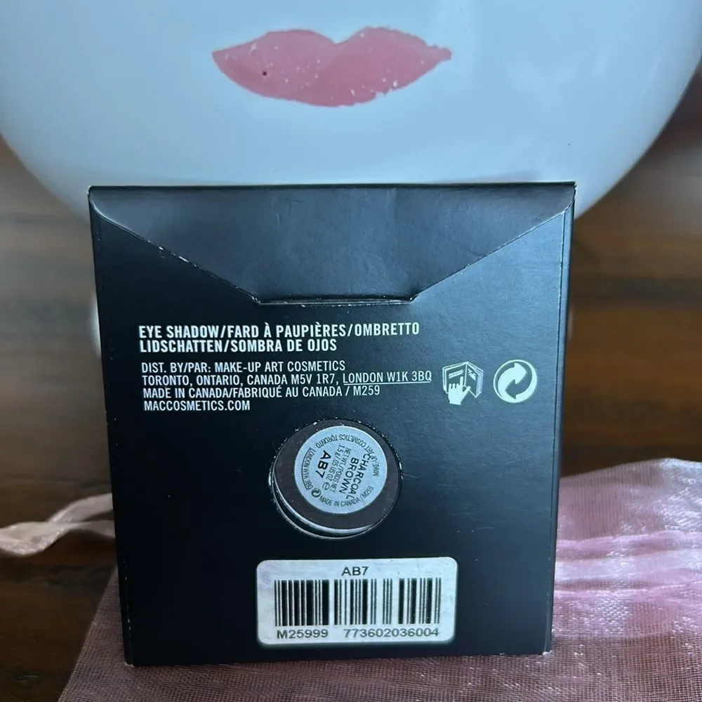 MAC Eye Shadow PAN Refill Humid color charcoal brown NEW Ipsy bag
